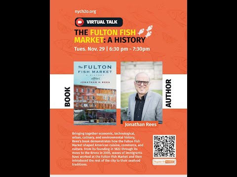 Fulton Fish Market with author Jonathan Rees